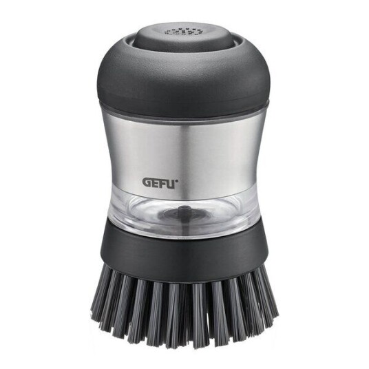 Gefu Swift oppvaskbørste med såpedispenser 50 ml svart Gefu Swift oppvaskbørste med såpedispenser 50 ml svart