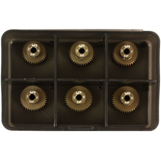 Yeah Racing Pinion Gear Super Hard Combo set 64P 35T 40T 6pc