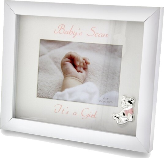 Prins & Prinsesse Fotoramme til barn med teksten 'It's a girl'