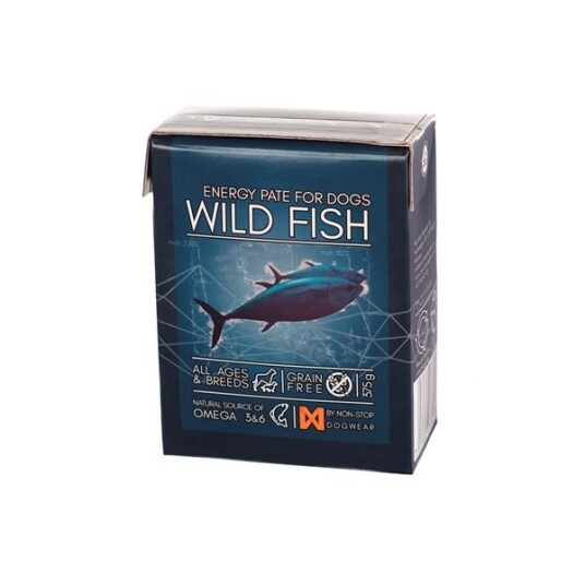 Non-stop dogwear Energy Paté‚ Wild Fish 12Pk