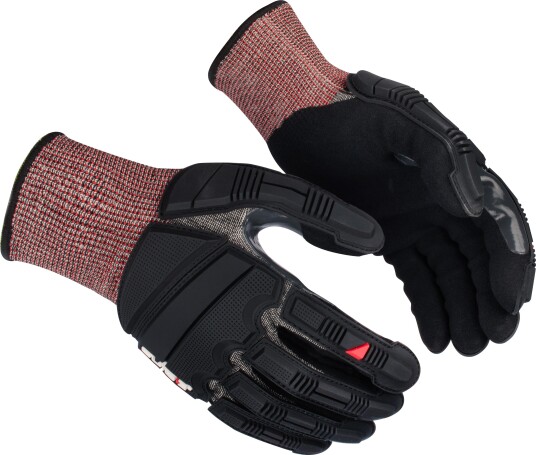 Guide Gloves 6609 Hanske nitrildyppet, kuttbeskyttelse D, støtbeskyttelse 8, Klær