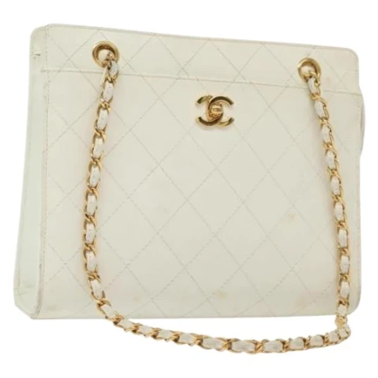 Chanel Vintage Dame Hvit
