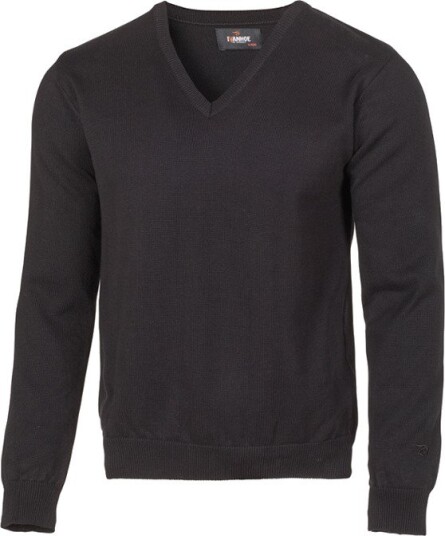 Ivanhoe PD V Neck Svart Golfgenser herre Svart (015) Small