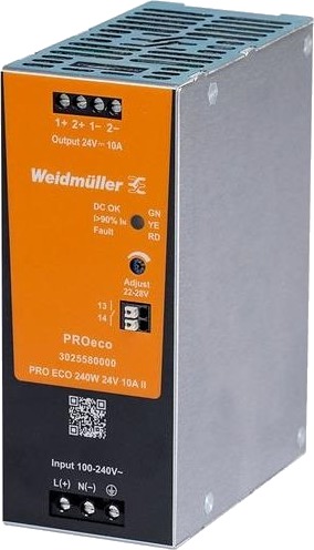 Cabur Pro Eco Gen2 3025580000 Strømforsyning 24V DC 240W 10A