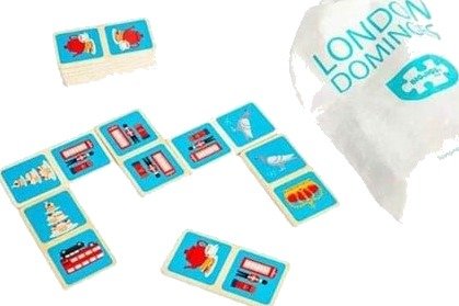 Bigjigs London Domino i Tre 28 Brikker
