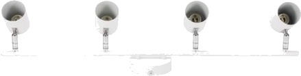 Milagro Taklampe Spot Light Safi 4Xgu10 Hvit