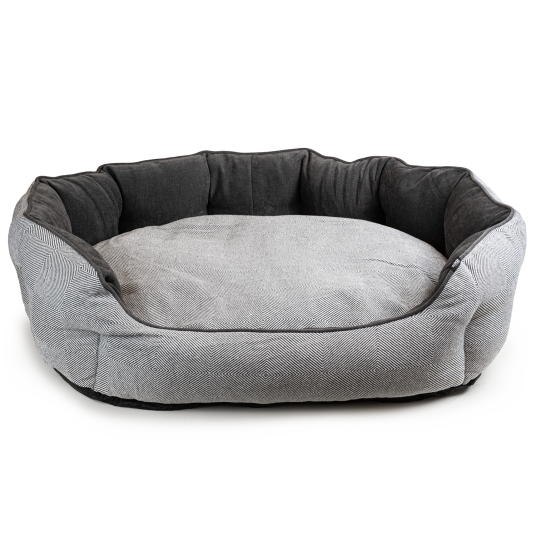 Hedvig XL 90x70cm Grå Hundeseng fra Selected by ZOO