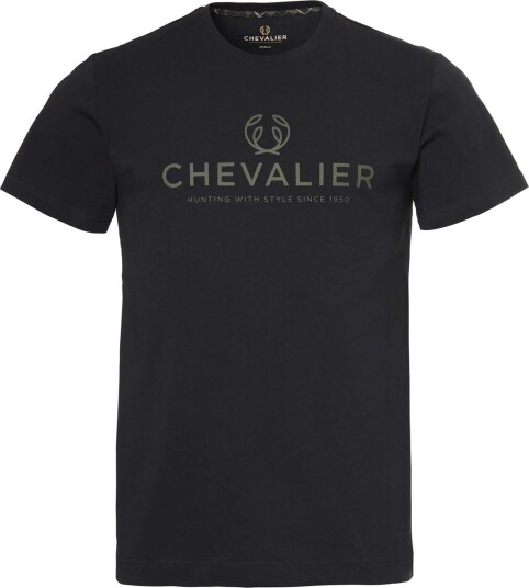 Chevalier Men's Chevalier Logo T-Shirt Black Night S