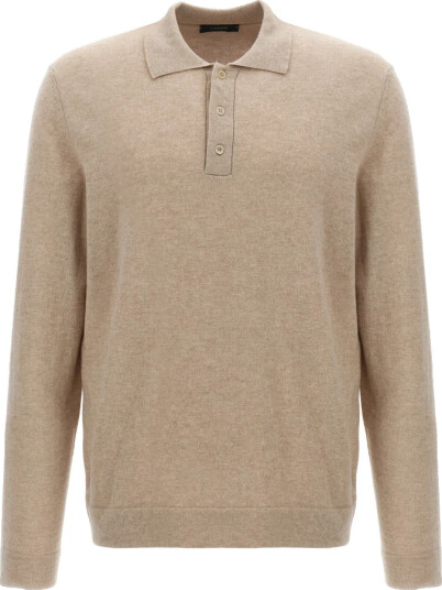 Zanone Herre Strikkevarer Beige L, Zanone Herre Strikkevarer Beige L,