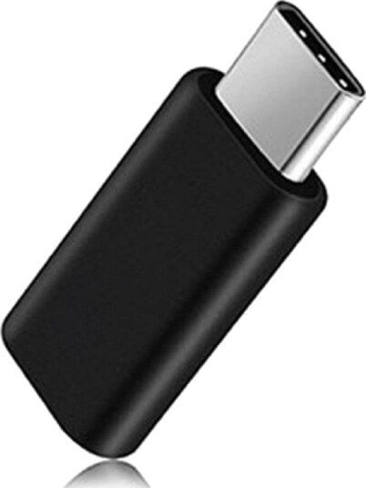 Adapter Usb Partner Tele.Com Pa-30 Usb-C Til Microusb Svart 5901737312075