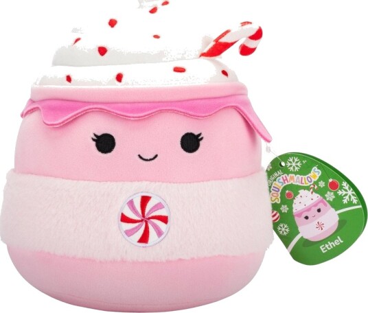 Squishmallows Kosedyr 19 cm Ethel Kakao