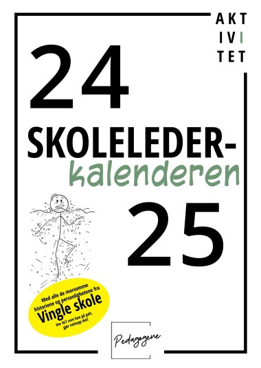 Skolelederkalenderen 24/25 aktiv i tet