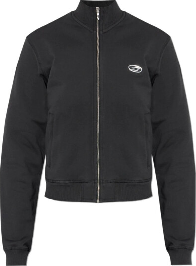 Diesel Dame Gensere & Hettegensere Svart M,