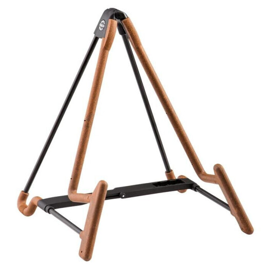 K&M 17581 E-Guitar Stand »heli 2«, Cork For Storage And Transport, Folds Flat K&M 17581 E-Guitar Stand »heli 2«, Cork For Storage And Transport, Folds Flat