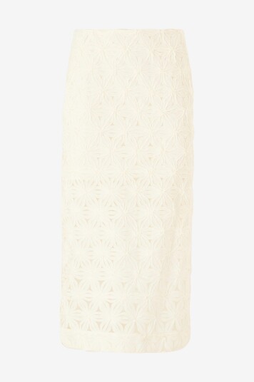 Mango Skjørt Skirt Daisy Beige