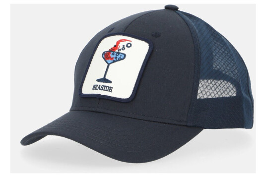 Seaside Trucker Cap Dk. Navy Shrimp Onesize Treningstilbehør Seaside Trucker Cap Dk. Navy Shrimp Onesize Treningstilbehør