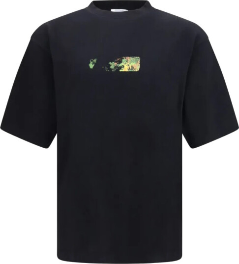 Off White Herre Topper Svart XS,