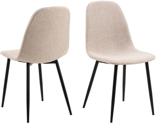 Celia spisestuestoler beige. Celia spisestuestoler beige.