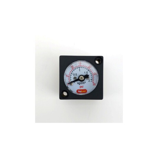 Mini gauge 0 30 psi 0 2 bar utbyttbart manometer for mini regulator Mini gauge 0 30 psi 0 2 bar utbyttbart manometer for mini regulator