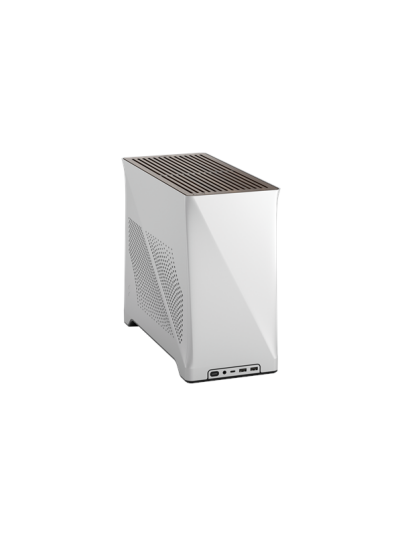 Fractal Design Era 2 Mini-Tower PC Kabinett Sølv med Vannkjøling Støtte Fractal Design Era 2 Mini-Tower PC Kabinett Sølv med Vannkjøling Støtte