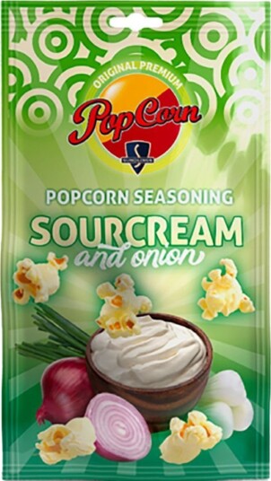 Sundlings Premium Popcorn Krydder Sourcream & Onion 26 gram