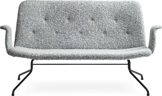 Sibast Furniture Bent Hansen Primum Sofa Sort/ Fluffy 50 Sibast Furniture Bent Hansen Primum Sofa Sort/ Fluffy 50
