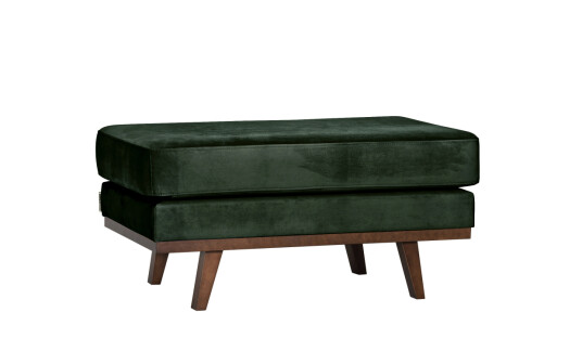 Soffadirekt STOCKHOLM Fotskammel Velvet Edition Grønn Soffadirekt STOCKHOLM Fotskammel Velvet Edition Grønn