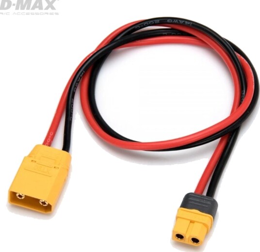 Ladekabel XT90 Hann til XT60 14AWG 500mm Ladd_B9667