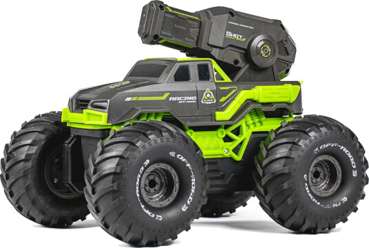 TEC-TOY Vannskytende R/C Bil 2,4GHz Grønn med Vannkanon