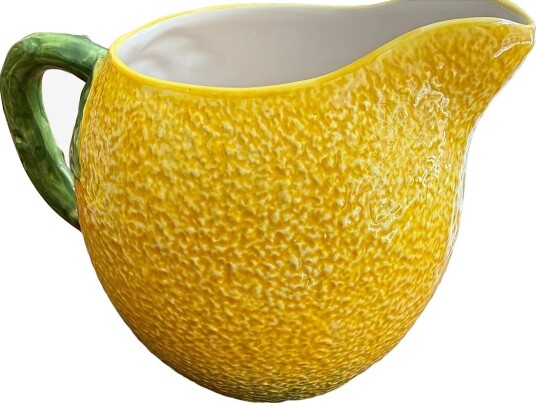 Caja Company Lemon Jug 1 Liter - YELLOW/GREEN/WHITE - 22X15 cm.H15 cm