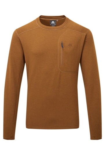 Mountain Equipment Apiro Mens Crew Walnut M