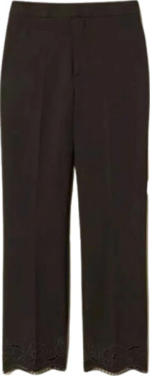 Twinset Dame Bukser Svart 2XL,