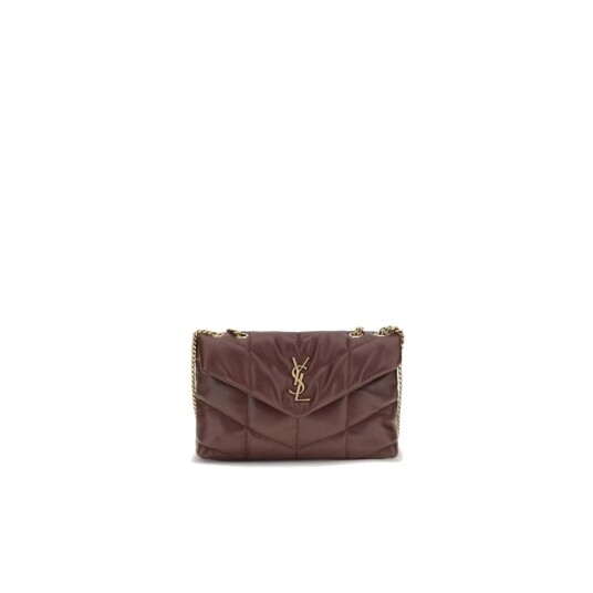 Saint Laurent Dame Vesker Rød ONE SIZE,