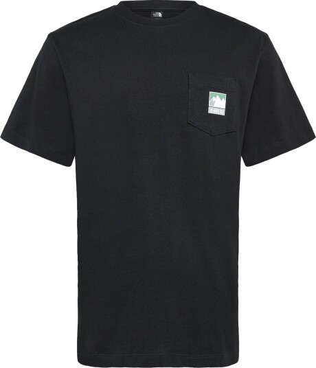The North Face M Mountain Logo Rlx Ss Tee Graphic Black XS