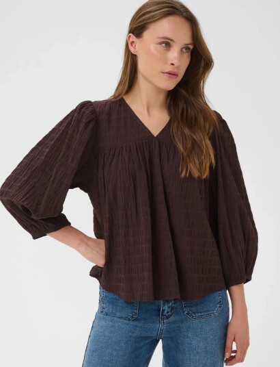 Kaffe Kamissie Blouse Brown 34