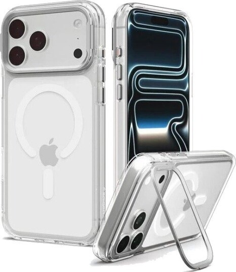 Spigen Ultra Hybrid Optik S MagSafe - clear silver - iPhone 18 Pro/17 Pro
