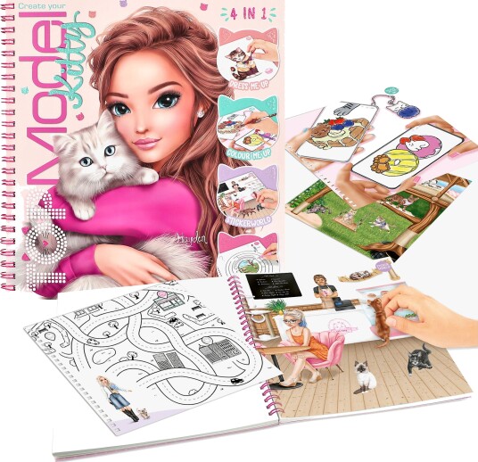 TOPModel Hobbybok Kitty