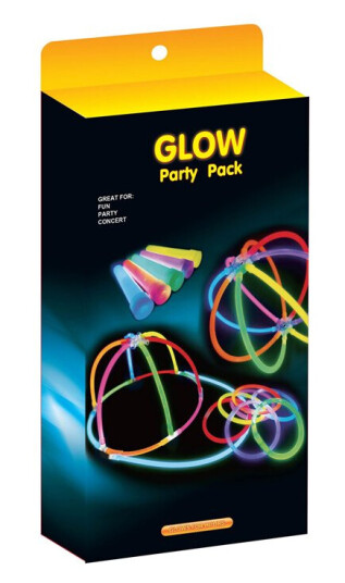 Glow In the Dark Glowstick Party Pakke
