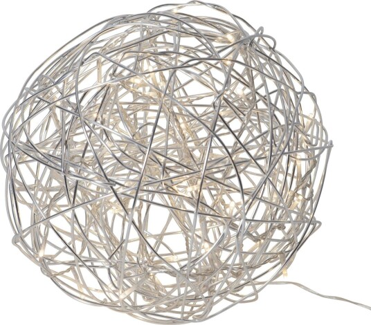 Star Trading Lysslynge Trassel 30 cm utendørs Sølv 1534057-01-0 1524590-01-0