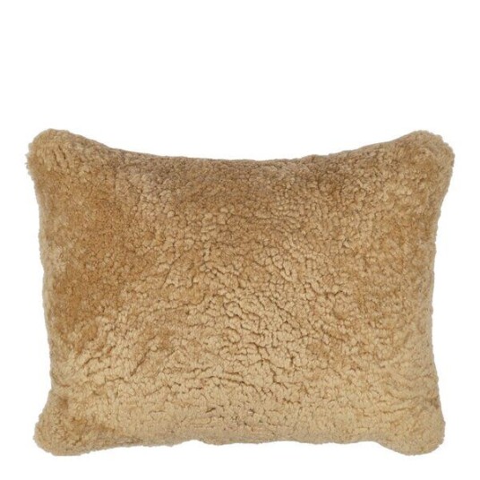 Natures Collection Pute new zealand saueskinn kort ull 35x45 cm honey