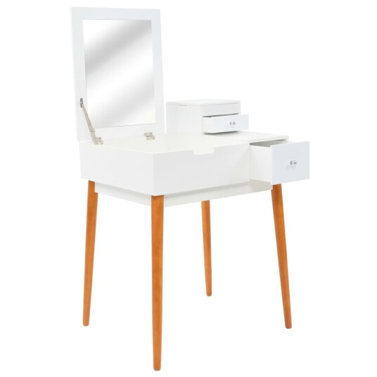 Sminkebord med speil MDF 60x50x86 cm 245752 Sminkebord med speil MDF 60x50x86 cm 245752