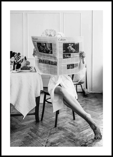 Morning Chic Plakat Plakat / 21x30cm