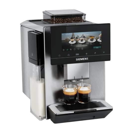 Siemens EQ900 iAroma Helautomatisk Espressomaskin med Rengjøringssystem TQ923EZ3 Siemens EQ900 iAroma Helautomatisk Espressomaskin med Rengjøringssystem TQ923EZ3