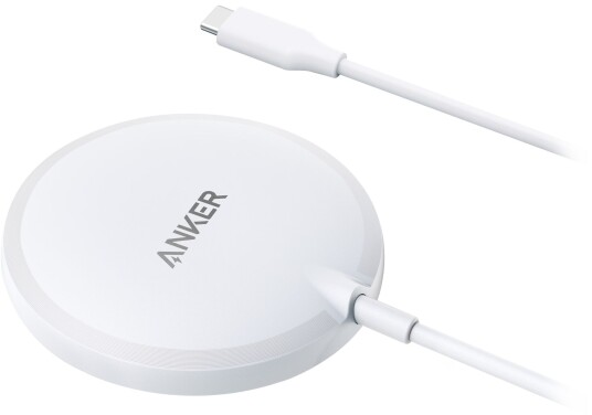 Anker PowerWave Magnetic Pad trådløs lader (hvit) Anker PowerWave Magnetic Pad trådløs lader (hvit)