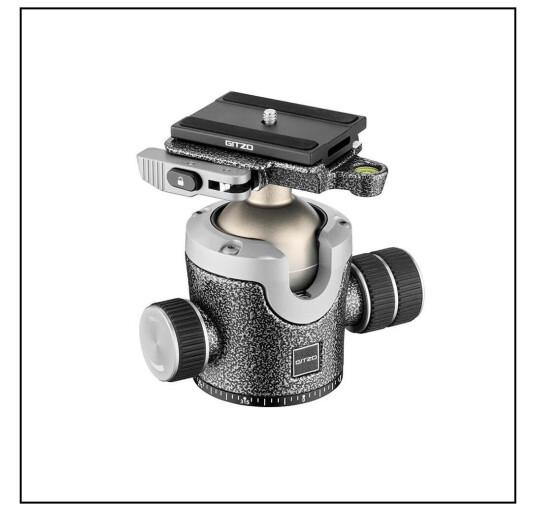 Gitzo GH4383LR Center Ball Head Ser. 4 Kulehode m/Arca hurtigfeste + hendel-lås Gitzo GH4383LR Center Ball Head Ser. 4 Kulehode m/Arca hurtigfeste + hendel-lås