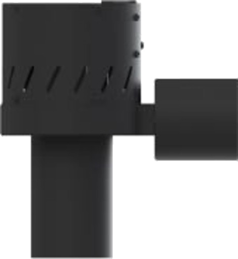 Skorsteinsavtrekk 100 mm