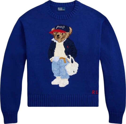 Polo Ralph Lauren Dame Strikkevarer Blå L,