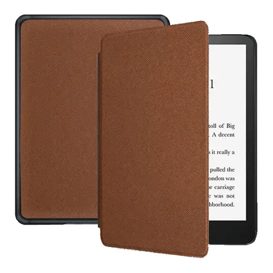 Smartdeksel for Amazon Kindle Paperwhite5 6.8-toms - Brun