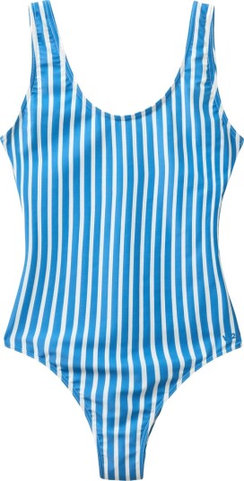 H2O Stripe Badedrakt Dame Blå XS