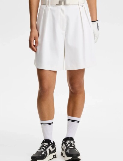 J. Lindeberg 30Y Carmen Long Shorts White 30